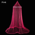 Princess Dome Mosquito Net Canopy – Decorative Bed Mesh Bed Mosquito Canopy Axl pink