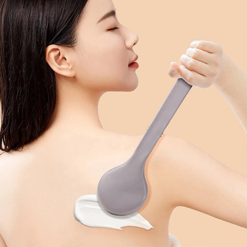 Long Handle Lotion Applicator – Back & Body Sponge Brush Lotion Applicator Brush Axl