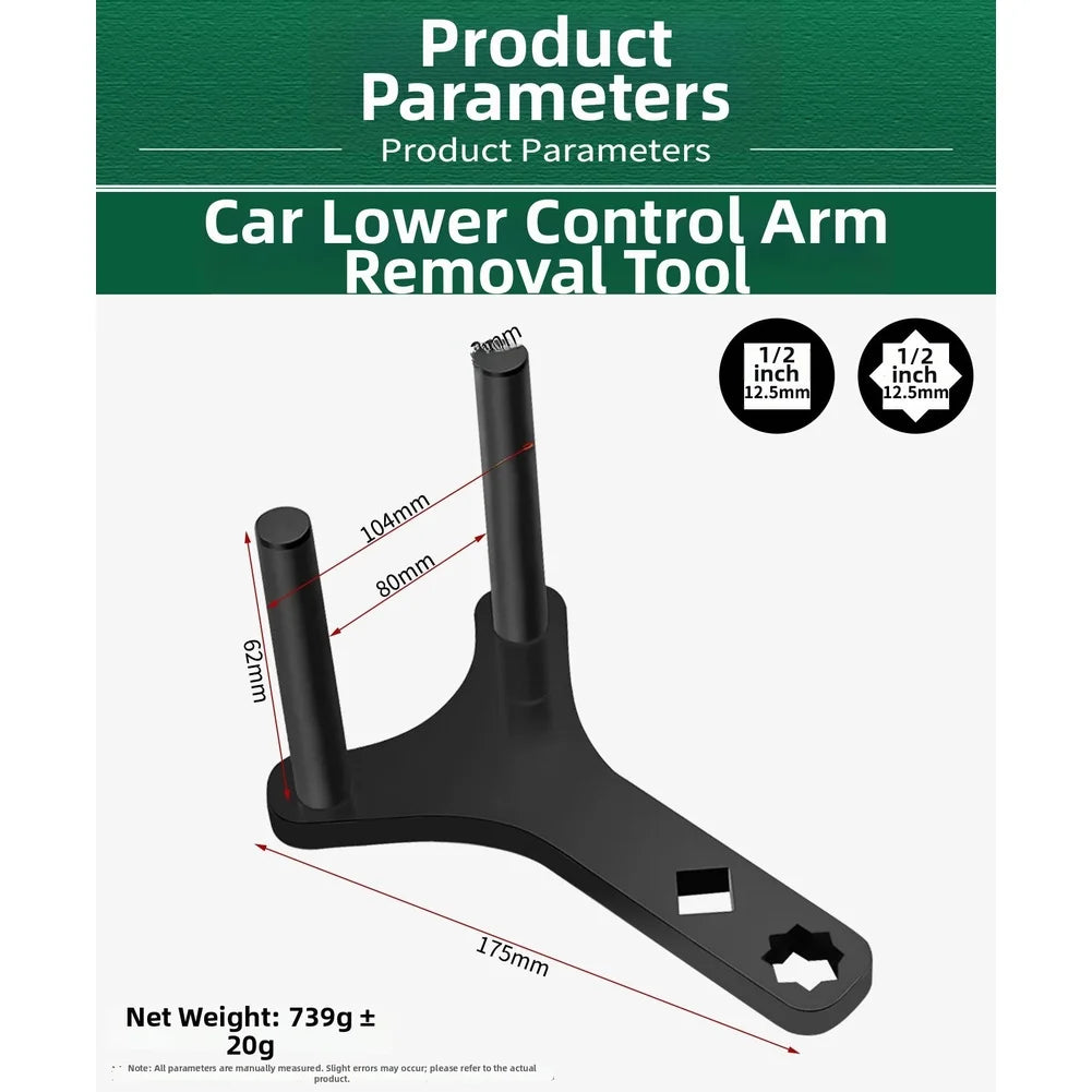 Ball Joint Press Separator – Lower Control Arm Pry Tool Automotive Hand Tool Axl