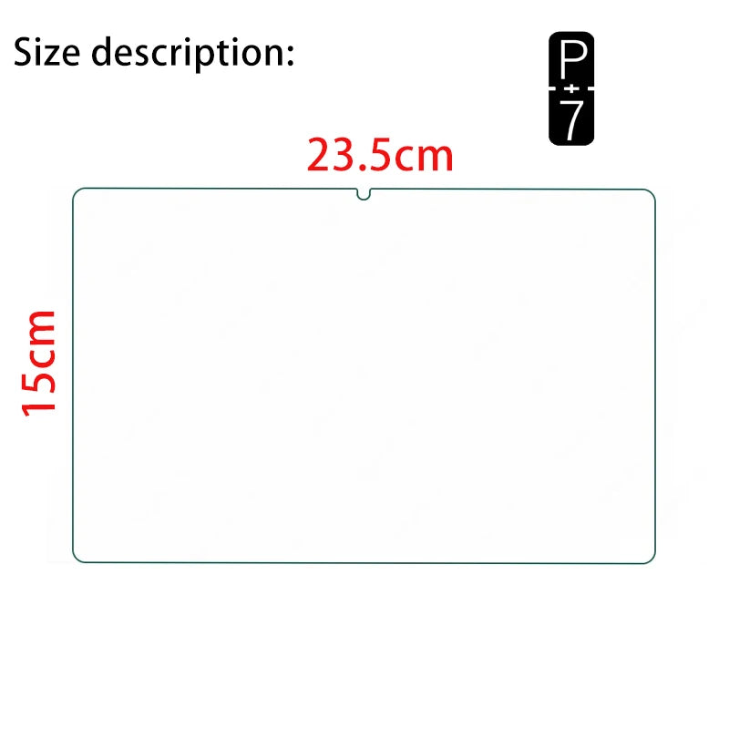 2-Pack Tempered Glass Screen Protector – Honor Tablet 6/7/X6/X8/X8 Lite Tablet Screen Protector Axl