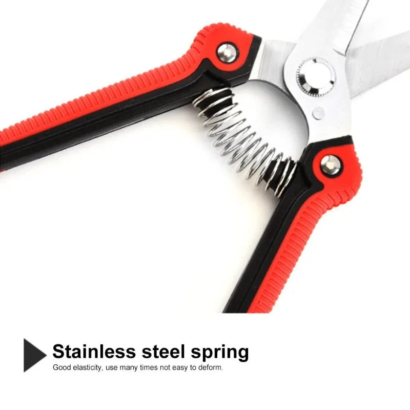 Anti-Slip Stainless Steel Pruning Shears | Garden Cutting Tool Pruning Shears Axl