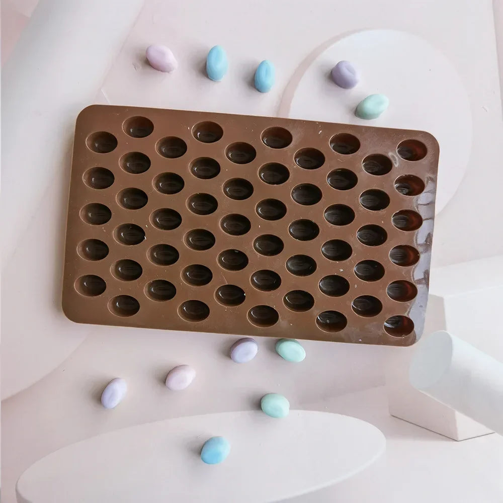 Mini Coffee Bean Silicone Mould – Chocolate, Ice & Baking DIY Silicone Baking Mould Axl