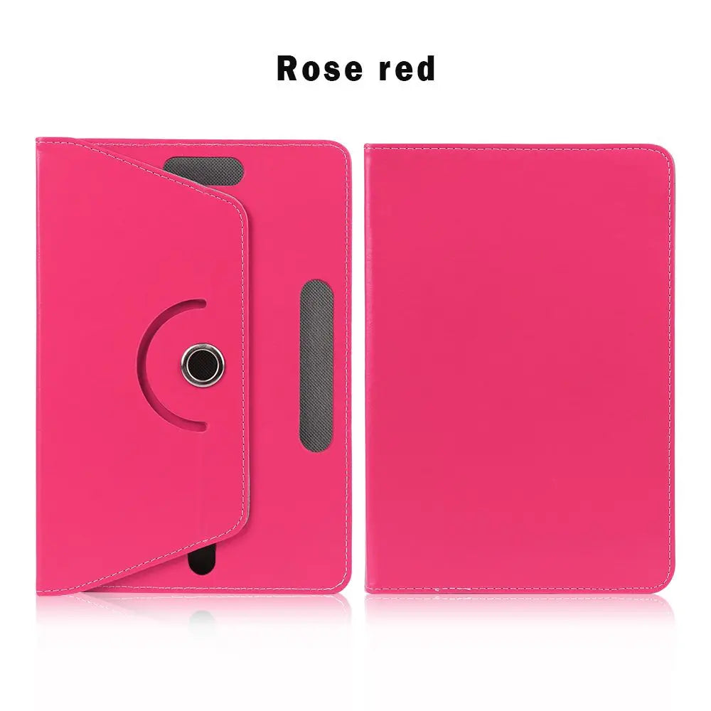 360° Rotating Universal Tablet Case PU Leather 7–10" Samsung Rotating Tablet Case Axl rose red Universal 9 inch