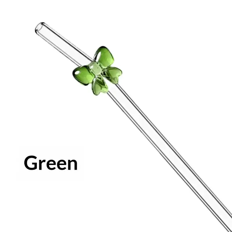 Butterfly Glass Drinking Straw – Reusable 8mm Party Straw Glass Drinking Straw Axl A7