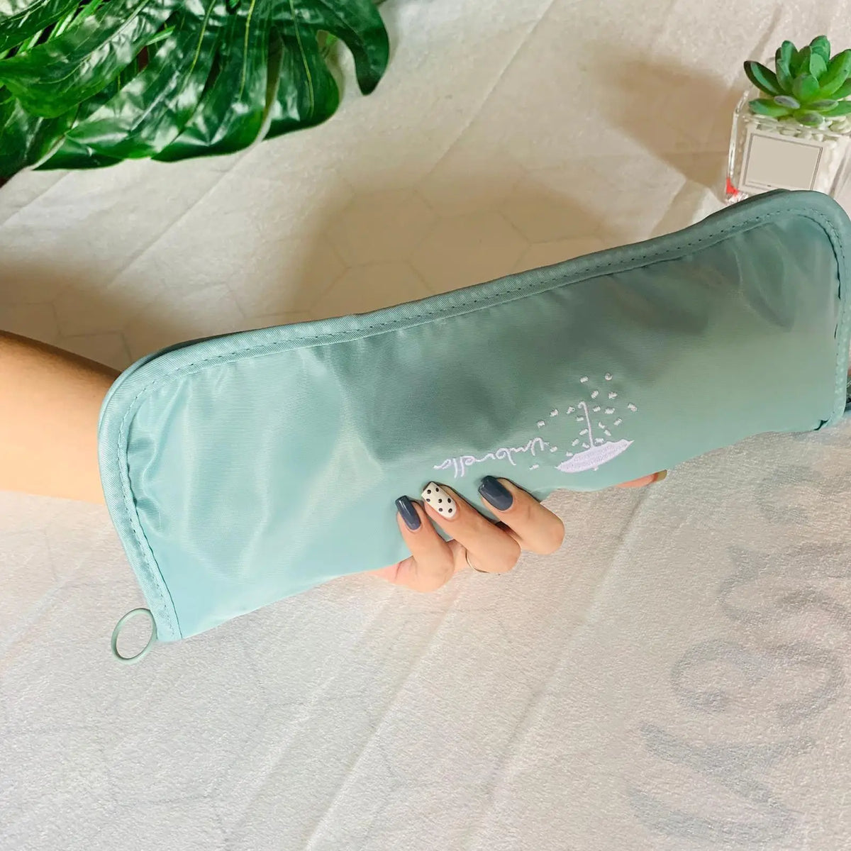 Absorbent Wet Umbrella Bag – Portable Folding Storage Sleeve Umbrella Storage Bag Axl