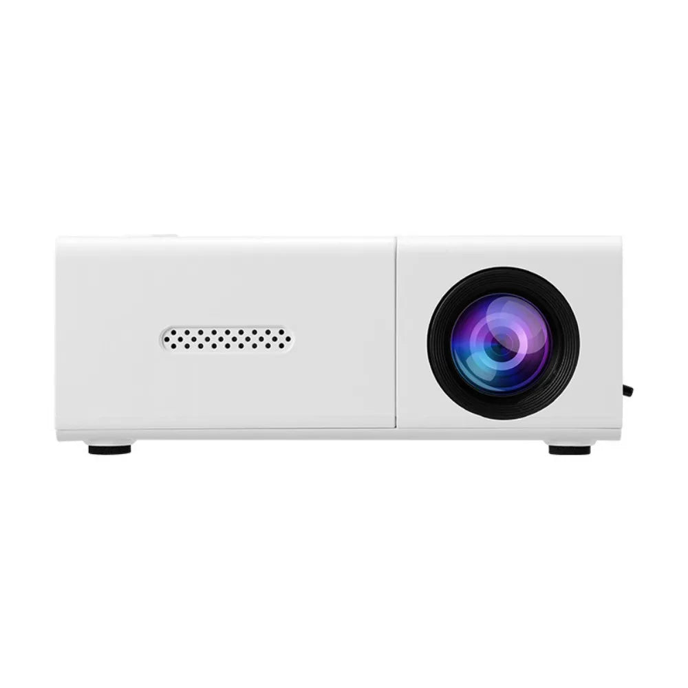 1080P Mini Portable Projector with Remote & Built-In Speaker Mini Projector Axl Style 4-EU PLUG