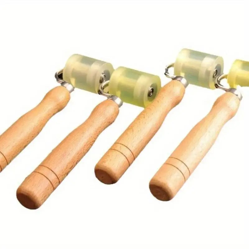 PU Flat Press Roller with Bearing – Solid Drum Seam Roller Seam Press Roller Axl