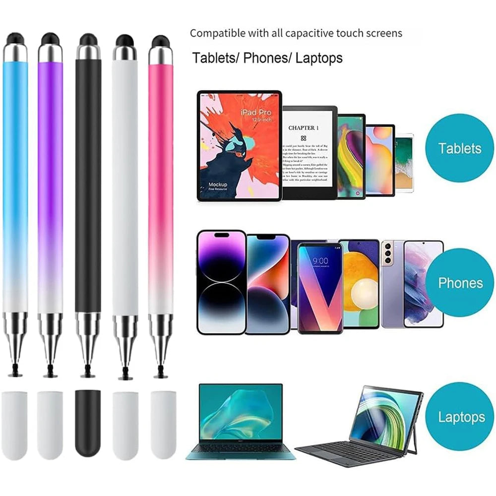 2-in-1 Stylus Pen for iPad, iPhone & Android Tablets Stylus Pen Axl