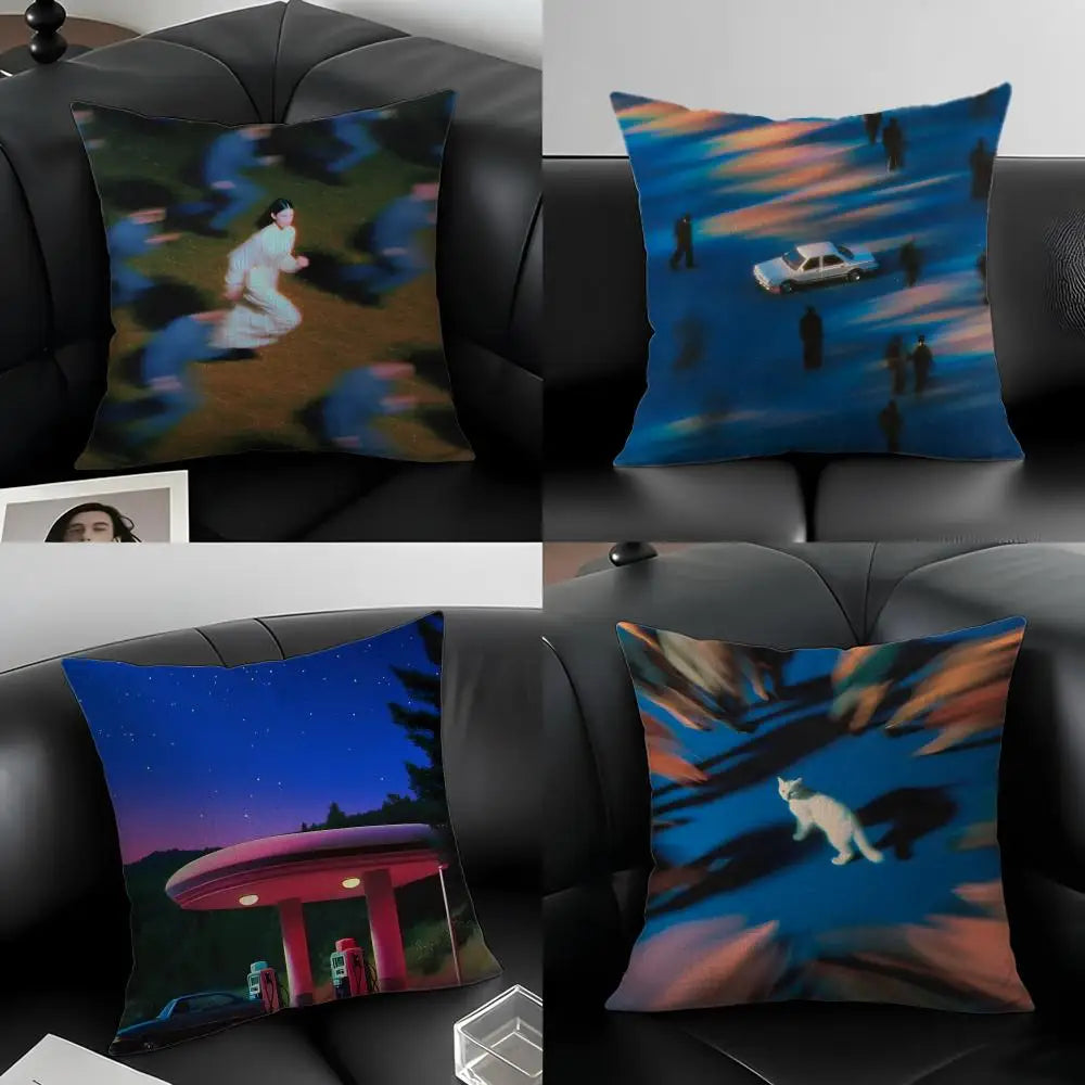 Dreamcore Linen Cushion Cover – Printed Pillowcase Set Linen Cushion Cover Axl