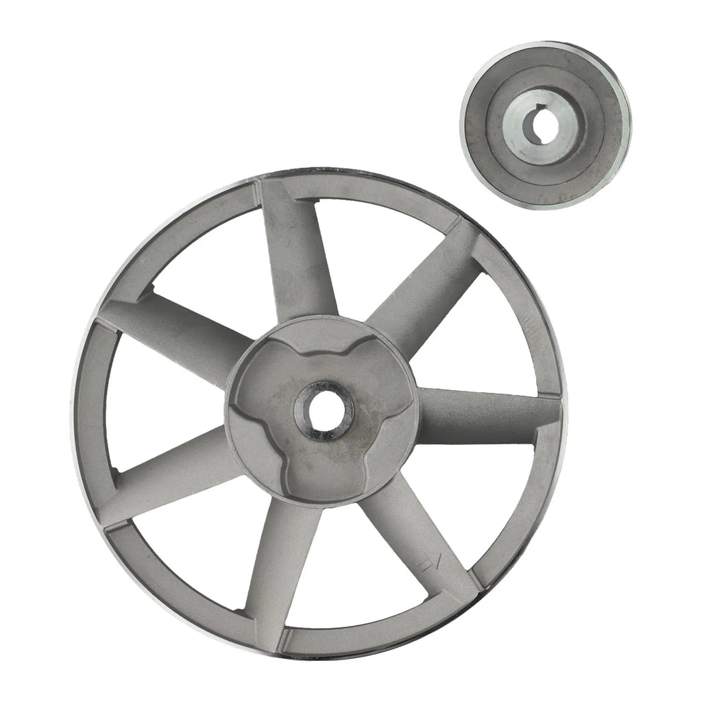 Air Compressor Flywheel Pulley Assembly | A-Type Belt 265/300mm Compressor Pulley Assembly Axl