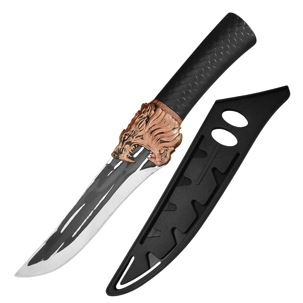 InLeung Boning Knife – Sharp Stainless Steel Chef Slicing Knife Chef Boning Knife Axl Knife with Cover