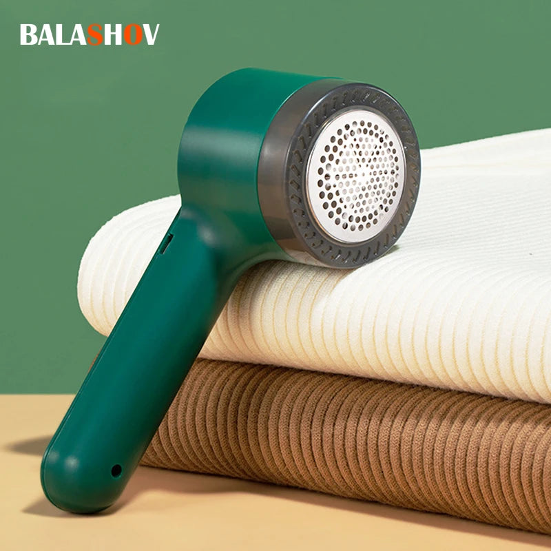 BALASHOV USB Lint Remover – Rechargeable Fabric Shaver & Defuzzer Fabric Lint Remover Axl
