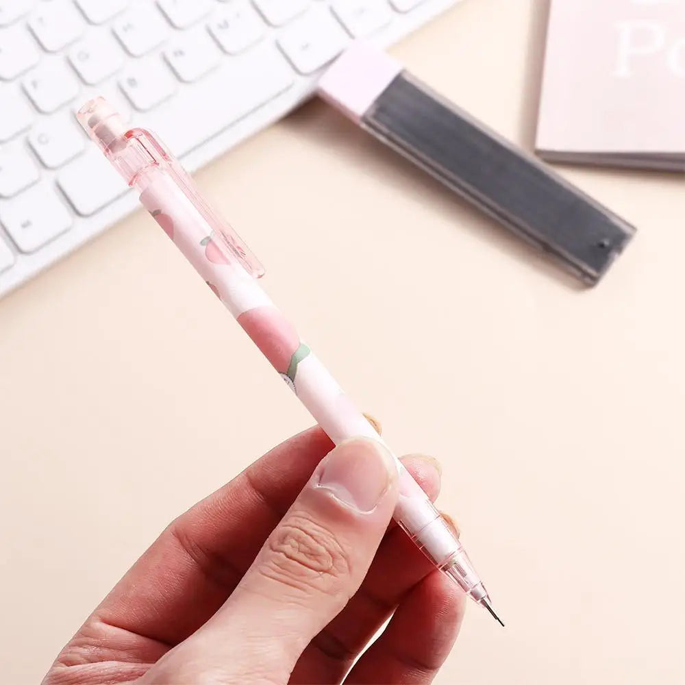 Cute 0.5mm Mechanical Pencil – Pink Honey Press Auto Pencil Mechanical Pencil Axl