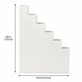 Wall Mount Zip Tie Organizer – Cable Tie Storage Dispenser Cable Tie Organizer Axl White