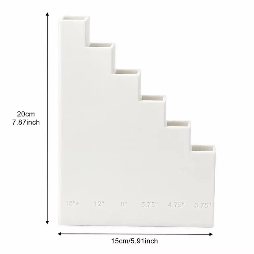 Wall Mount Zip Tie Organizer – Cable Tie Storage Dispenser Cable Tie Organizer Axl White