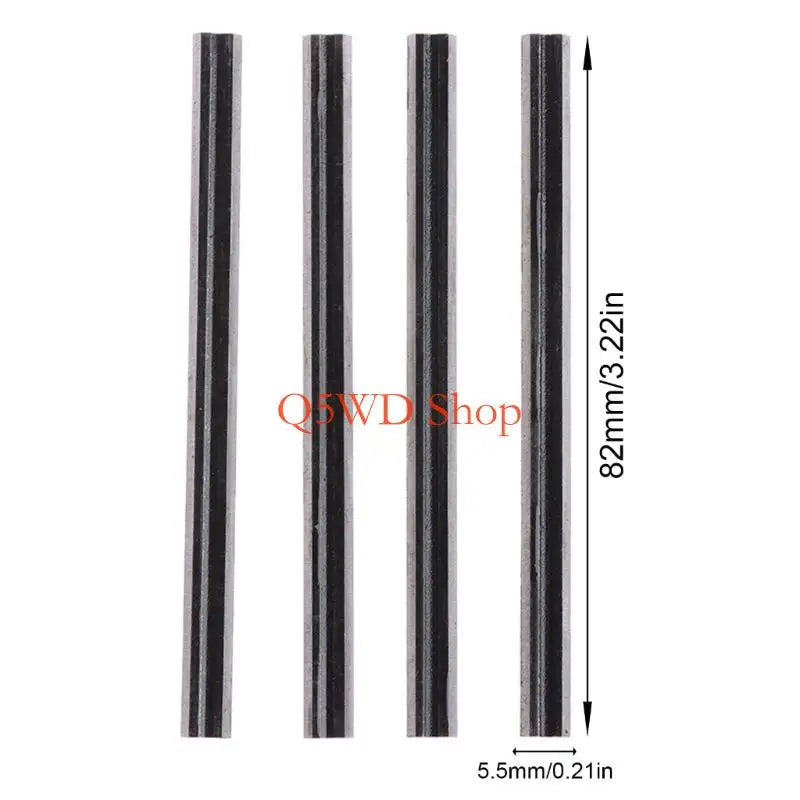 Manganese Steel Planer Blades 10-Pack | Electric Planer Replacement Planer Blades Axl