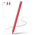 Capacitive Stylus Pen for iPad, Android & Tablets | Fast Charge Tablet Stylus Pen Axl ZP4-red-1