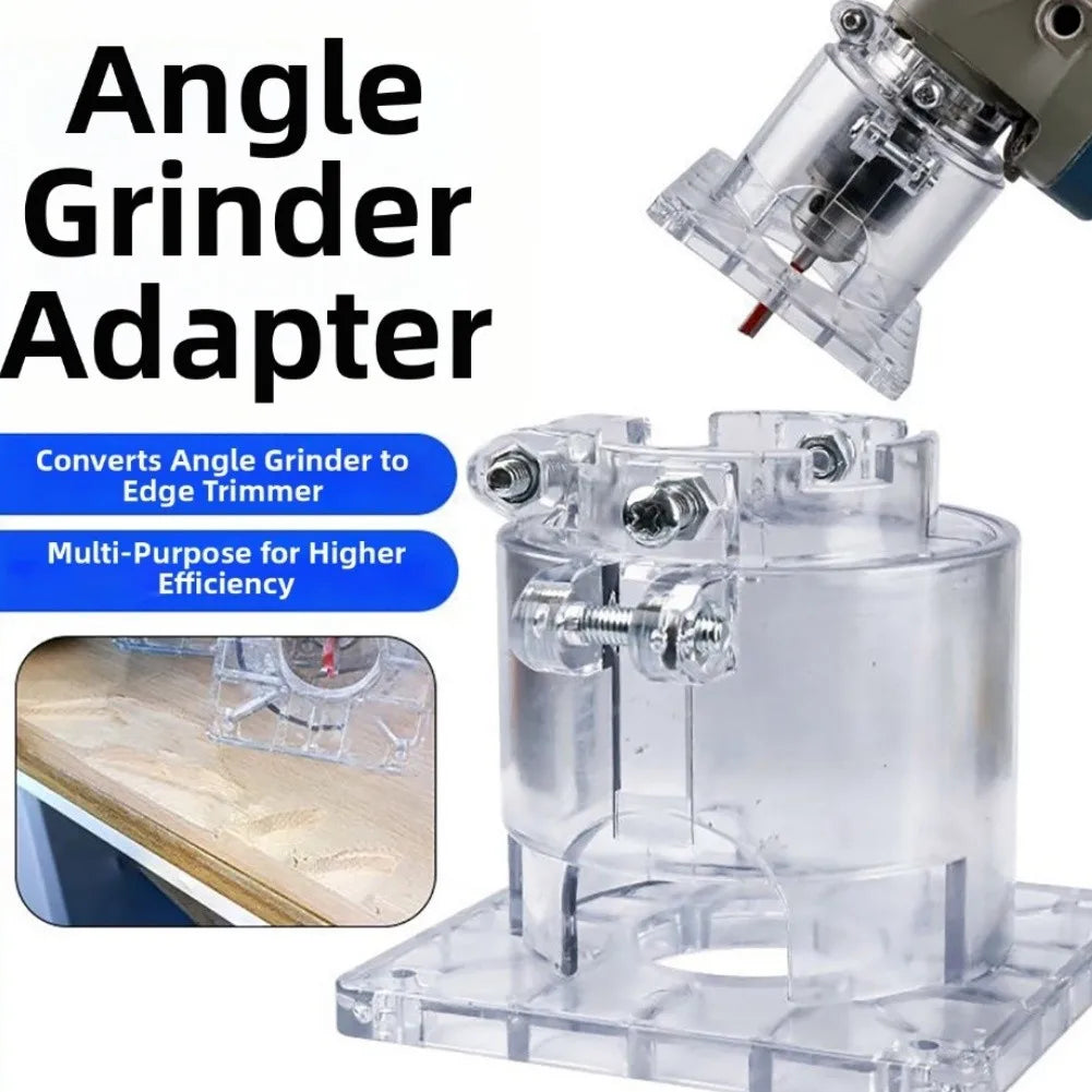 Wood Router Slotting Base – Angle Grinder Edge Trimmer Adapter Router Adapter Base Axl