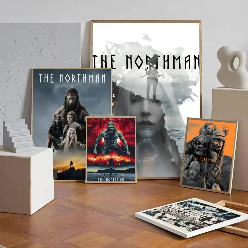 The Northman Movie Poster Wall Sticker – HD Art Decal Wall Art Decal Axl