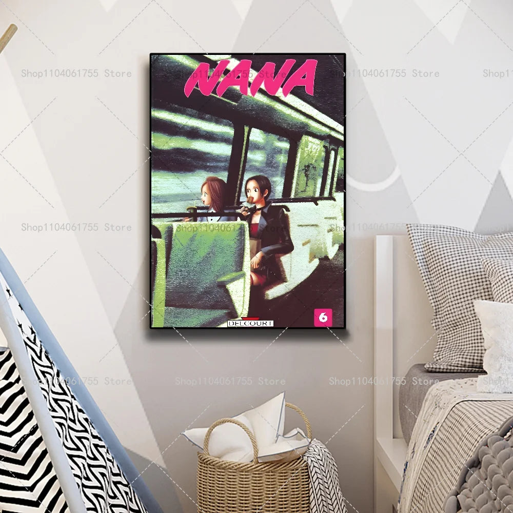 Classic Anime NANA Wall Poster – Self-Adhesive Waterproof Sticker Wall Art Poster Axl