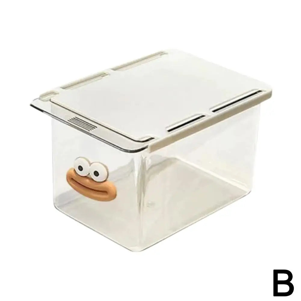 Drawer-Style Bathroom Storage Box – Clear Plastic Organizer Bathroom Storage Box Axl B S