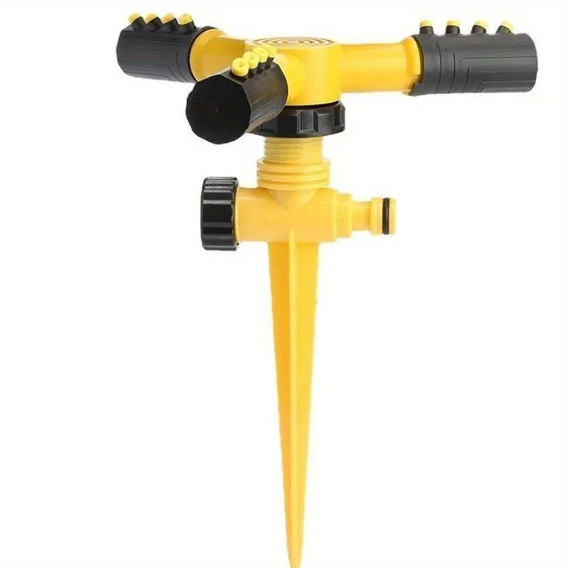 360° Rotating Lawn Sprinkler – Ground Spike Garden Irrigation Garden Sprinkler Axl