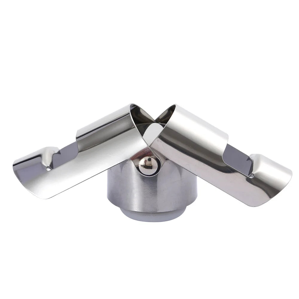Stainless Steel Champagne Bottle Stopper – Vacuum Seal Bottle Stopper Axl