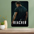 Reacher TV Show Metal Poster Sign – Retro Aluminum Wall Art Metal Wall Sign Axl aluminum sign aluminum 20x30cm