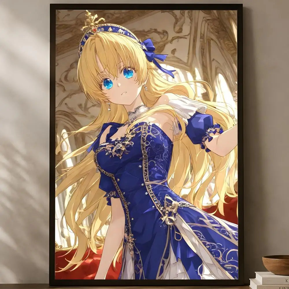 Who Made Me A Princess HD PVC Self-Stick Wall Poster Wall Art Poster Axl White17 30X40cmNoframe
