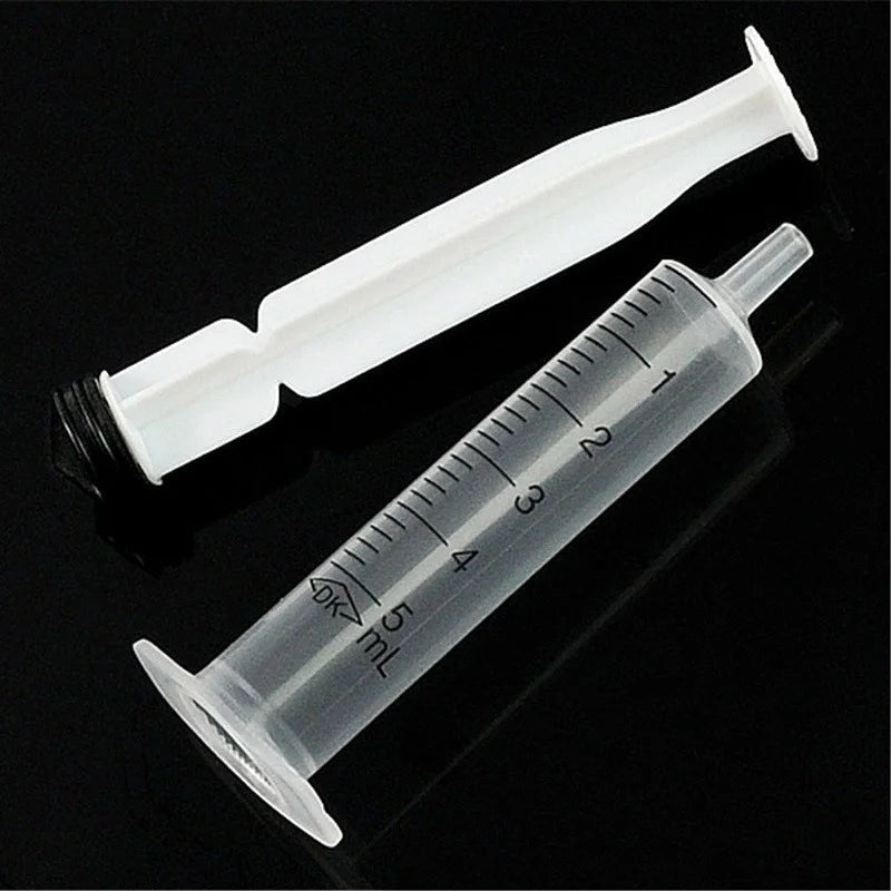 10-Pack 5ml Disposable Plastic Syringes – No Needle Lab Tool Lab Measuring Syringe Axl