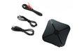 2-in-1 Bluetooth 5.0 Audio Transmitter Receiver – 3.5mm AptX Bluetooth Audio Adapter Axl Black-1set