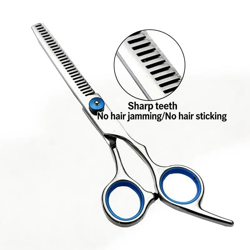 6-Inch Professional Hair Cutting & Thinning Scissors Set Hairdressing Scissors Axl