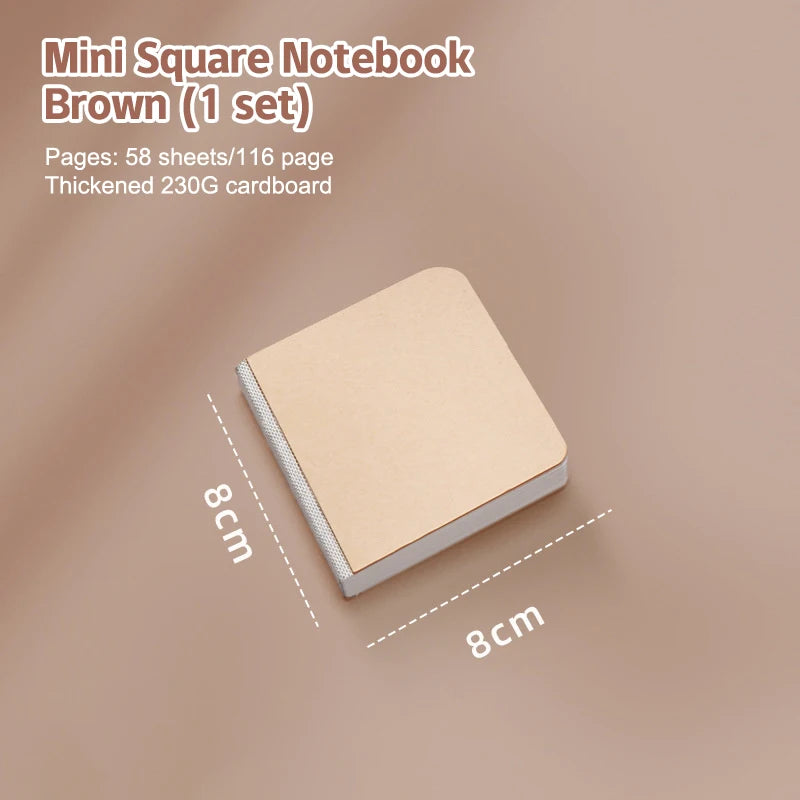 Mini Pocket Watercolor Sketchbook – Thick Paper Art Journal Pocket Sketchbook Axl A1