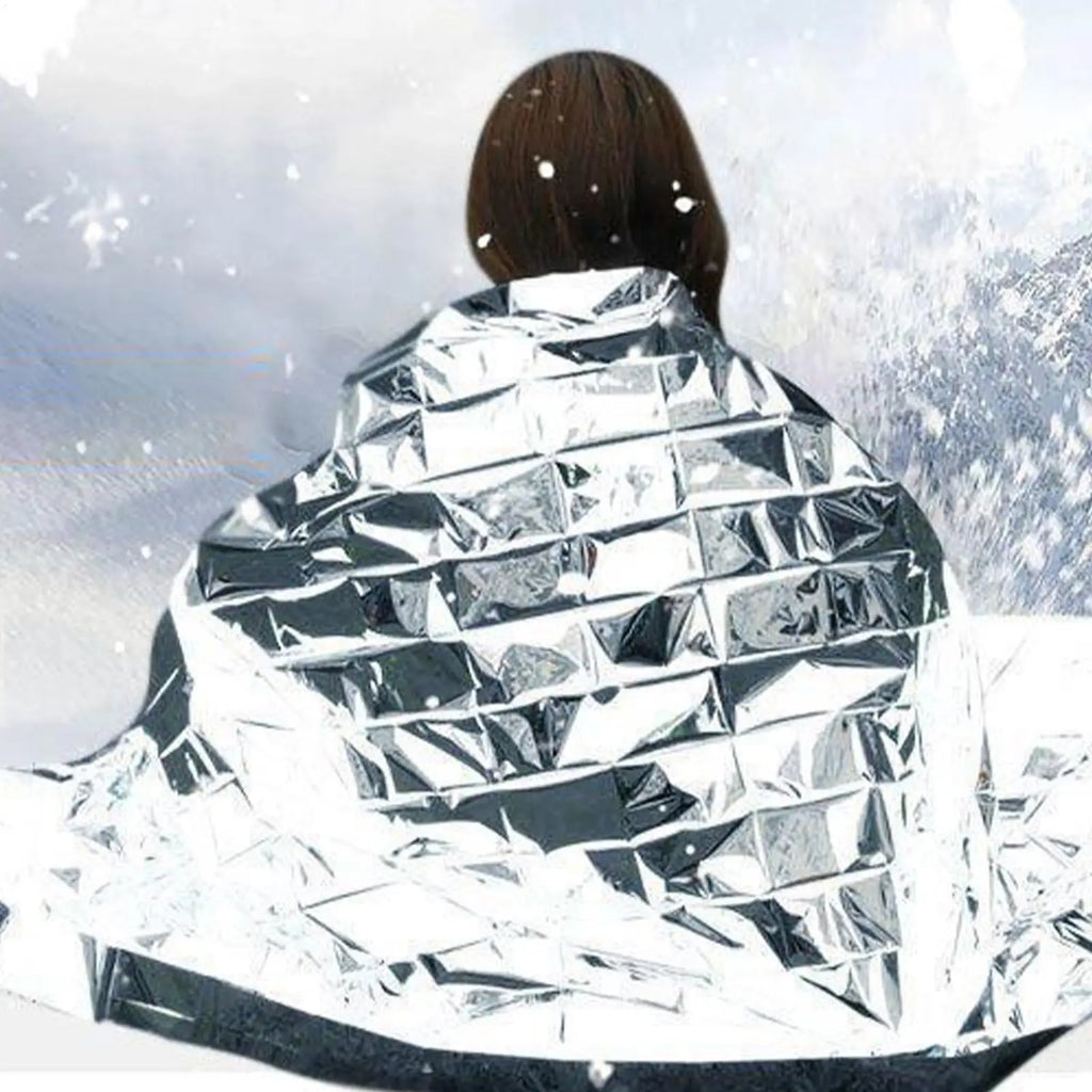 Emergency Survival Thermal Blanket – Windproof & Waterproof Emergency Survival Blanket Axl
