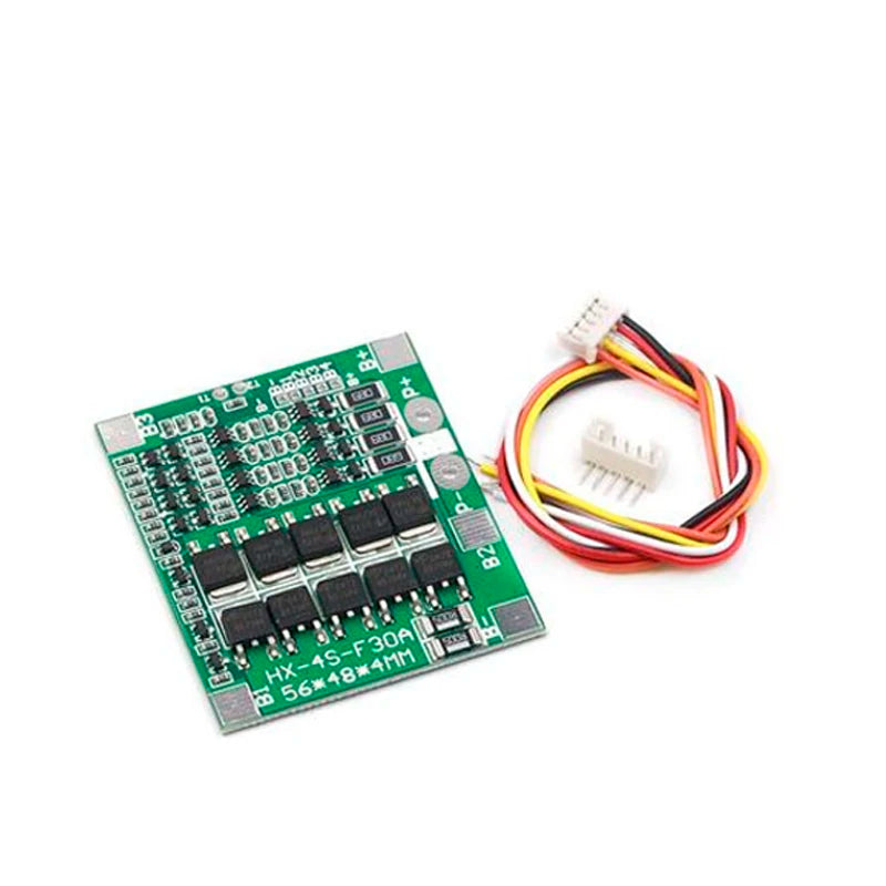 4S 30A 14.4V BMS Balancer PCB – 18650 Li-Ion Battery Board Battery Management Board Axl