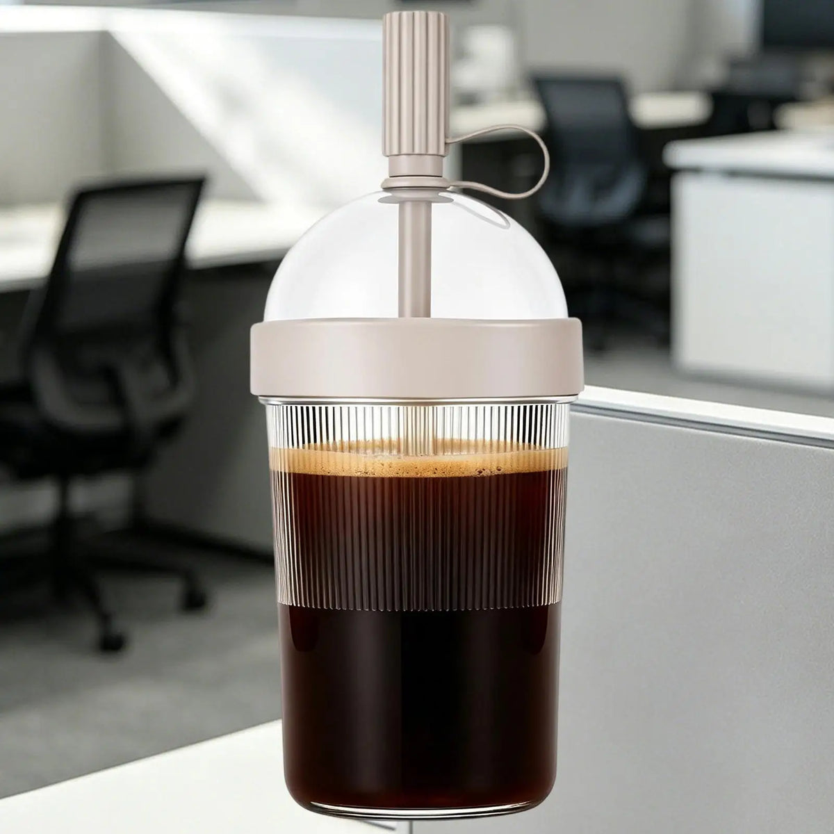 17oz Reusable Coffee Cup with Lid & Straw | Travel Tumbler Reusable Travel Tumbler Axl