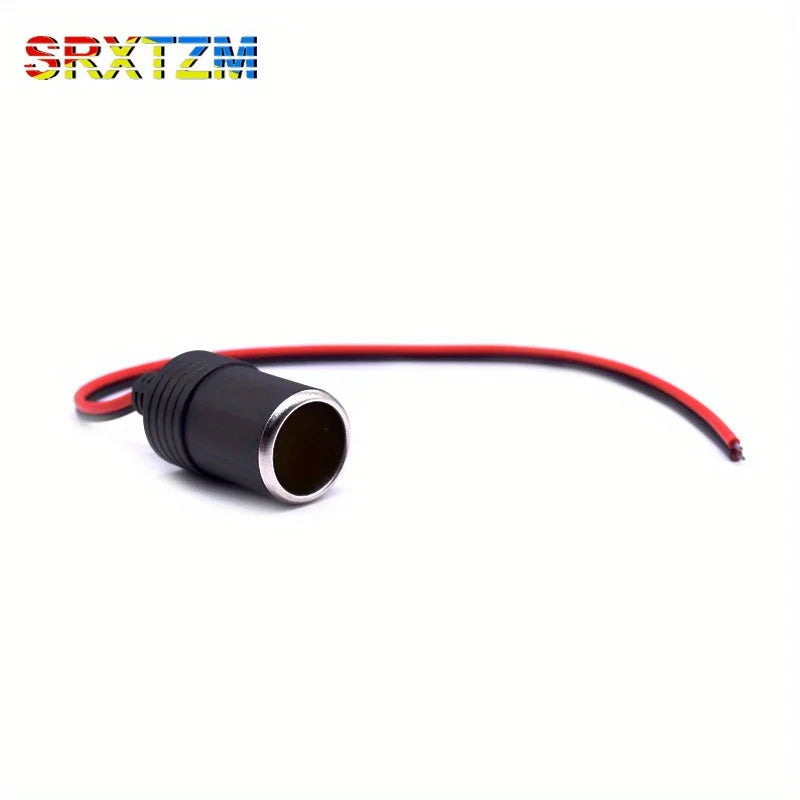 12V 18A 120W Female Car Cigarette Lighter Socket Adapter Car Power Adapter Axl 1pc