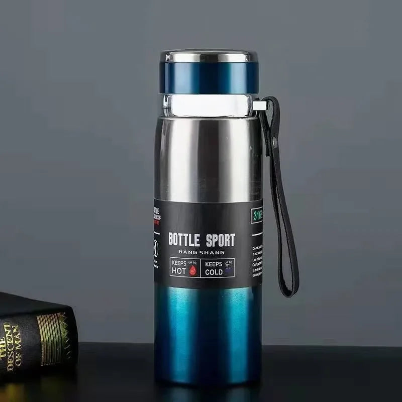 Stainless Steel Vacuum Flask 800ml 1000ml – BPA Free Thermal Bottle Vacuum Flask Thermos Axl