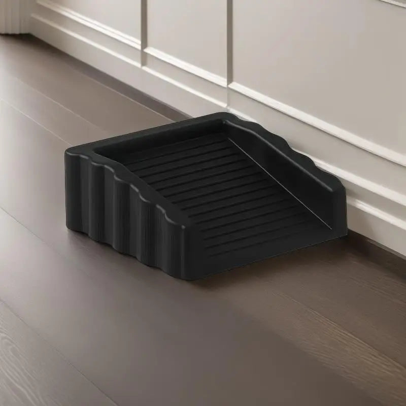 Matte Plastic Door Stopper – Anti-Collision Safety Door Wedge Door Stopper Axl