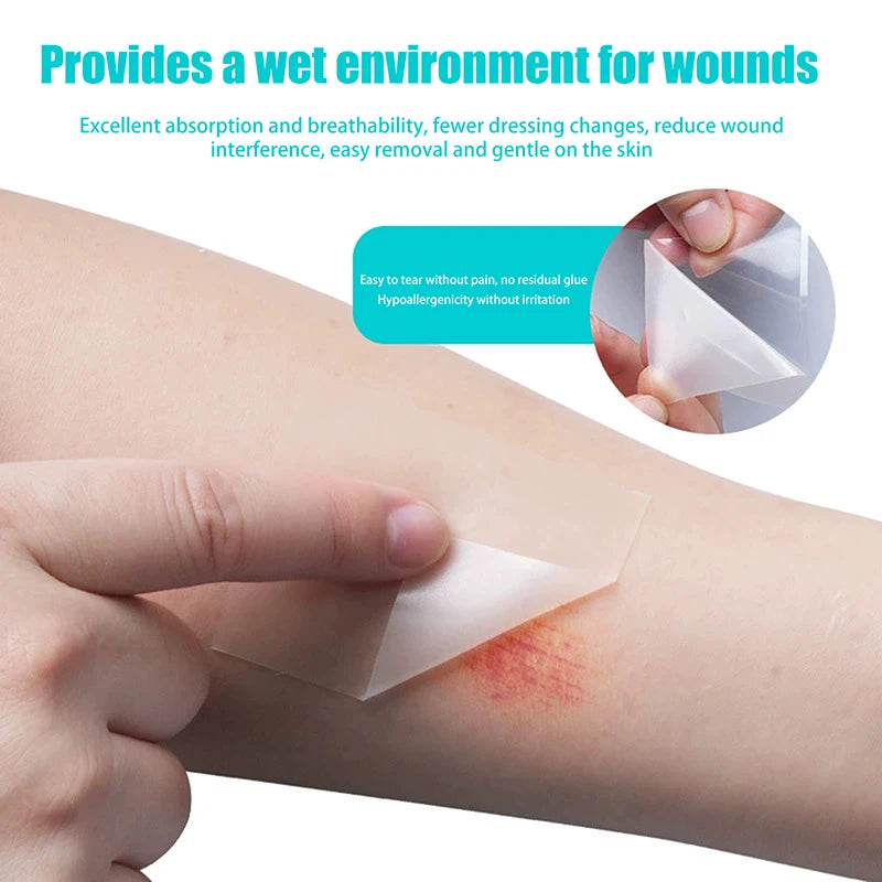 Hydrocolloid Roll Bandage – Waterproof Self-Adhesive Wound Care Hydrocolloid Bandage Axl