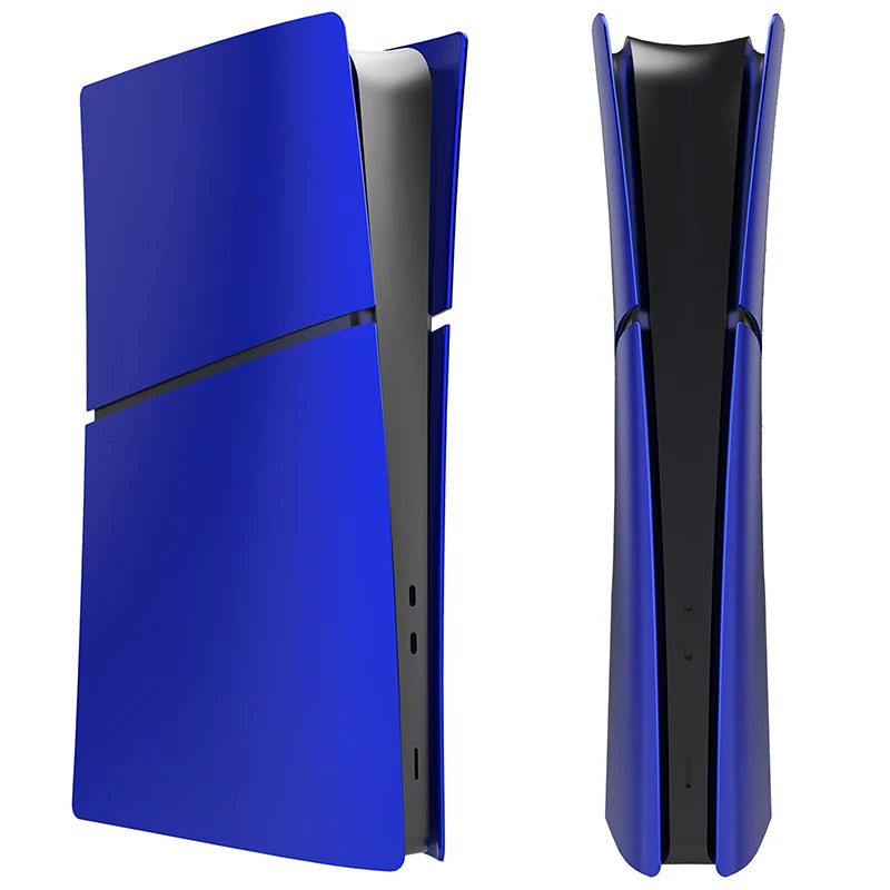 PS5 Slim Replacement Shell Cover – Red, Black & Blue Skin Console Replacement Shell Axl