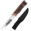 Boning Knife – Patterned Blade & Handcrafted Wooden Handle Boning Knife Axl 1pcs C