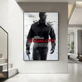 The Equalizer Movie Poster – HD Waterproof Wall Art Print Movie Wall Poster Axl White1 15X20cmNoframe