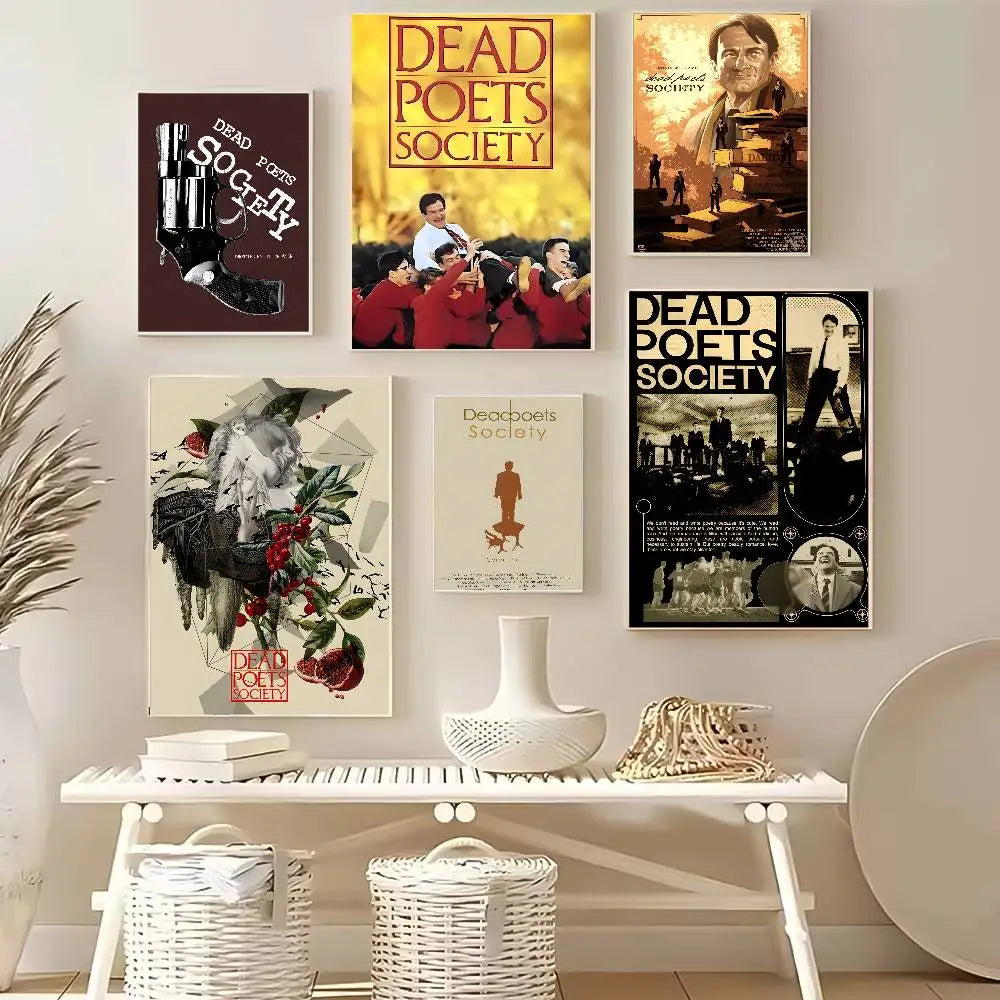Dead Poets Society Movie Poster – HD Self-Adhesive Wall Art Movie Wall Poster Axl