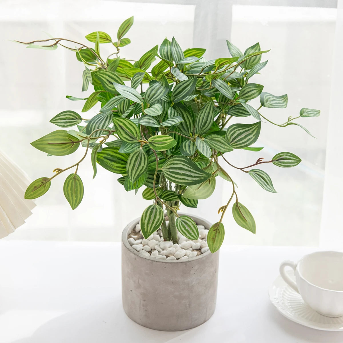 Artificial Green Leaf Bonsai Branch – Indoor & Outdoor Decor Artificial Plant Decor Axl