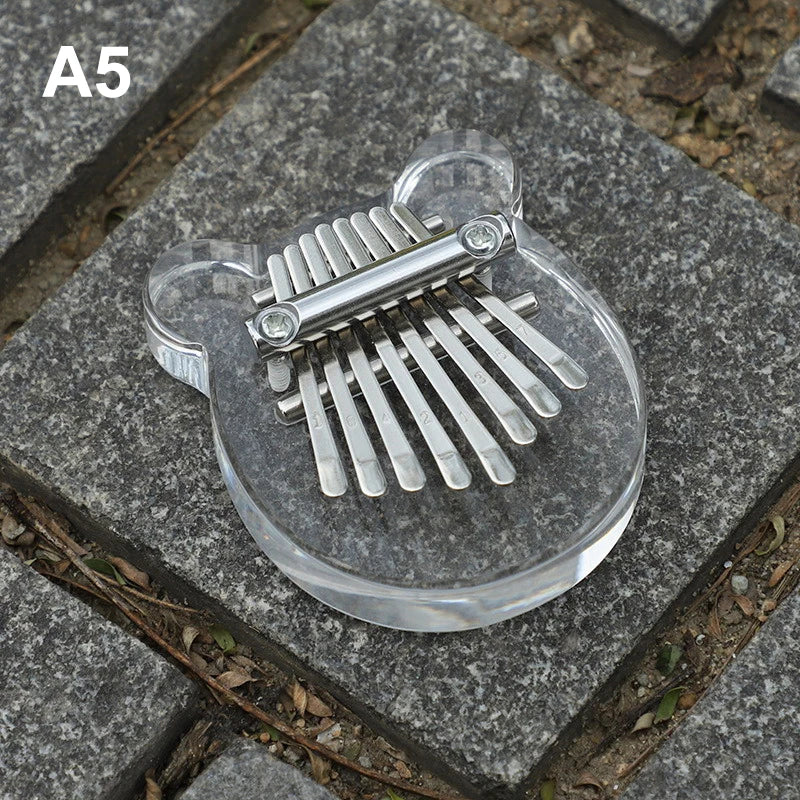 8-Key Mini Kalimba Thumb Piano Keychain – Gift for Kids Mini Thumb Piano Axl A5