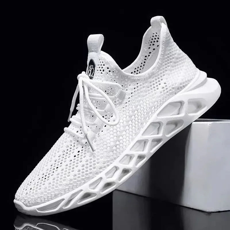 Men's Breathable Mesh Casual Sneakers – Lightweight Walking Shoes Casual Mesh Sneakers Axl