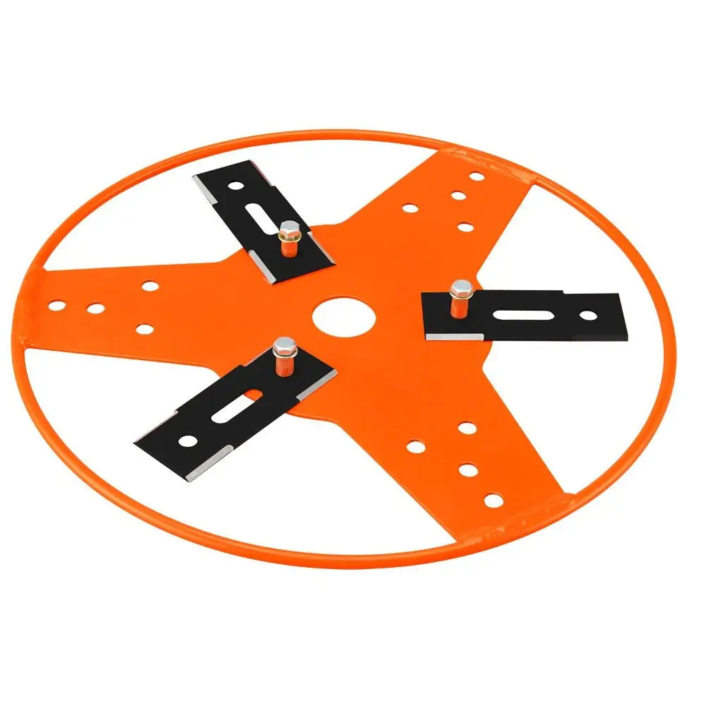 Lawn Mower Weeder Blade Plate – 27cm Universal Steel Trimmer Lawn Mower Blade Axl