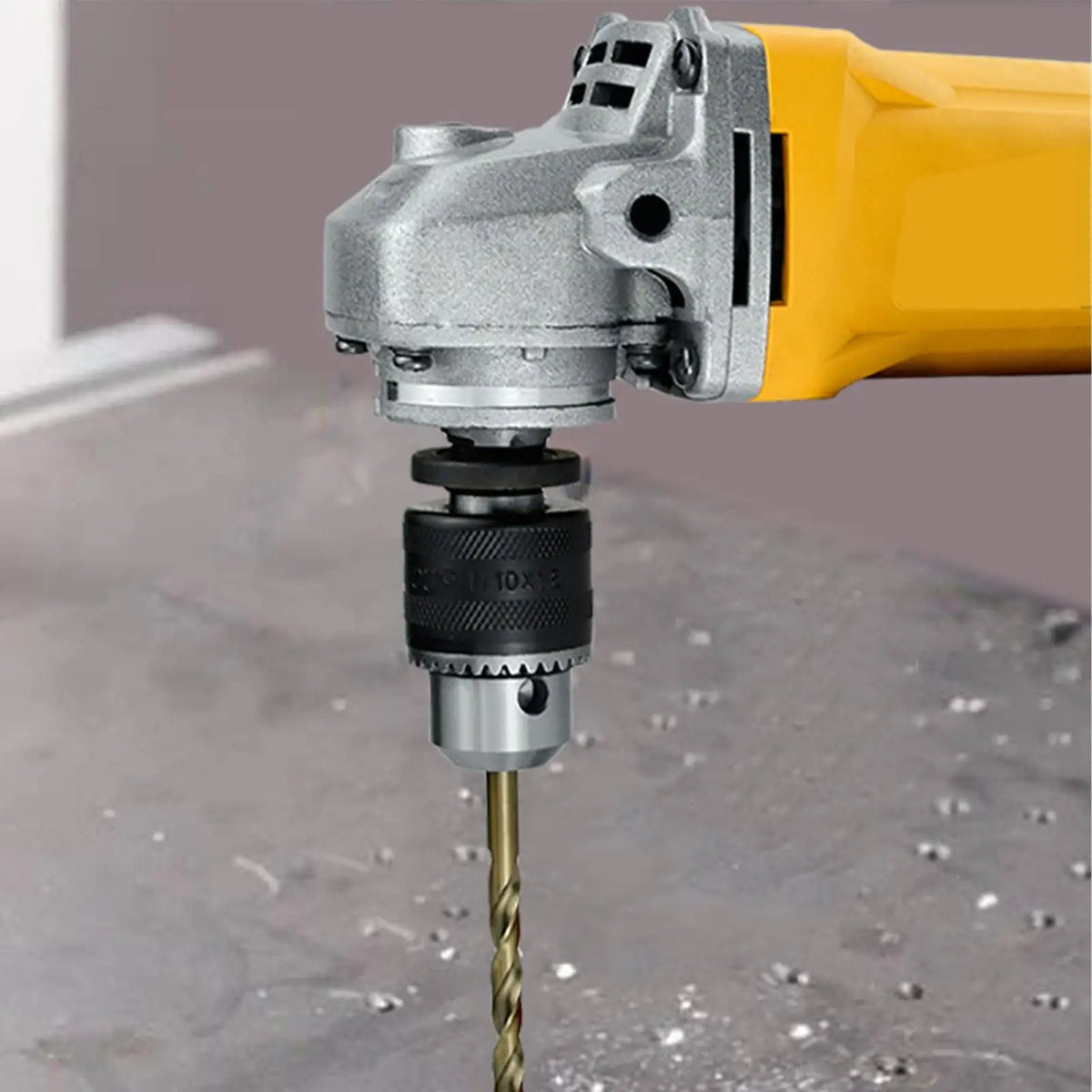 Angle Grinder Drill Chuck Adapter | 3-Claw M10 100-Type Drill Chuck Adapter Axl