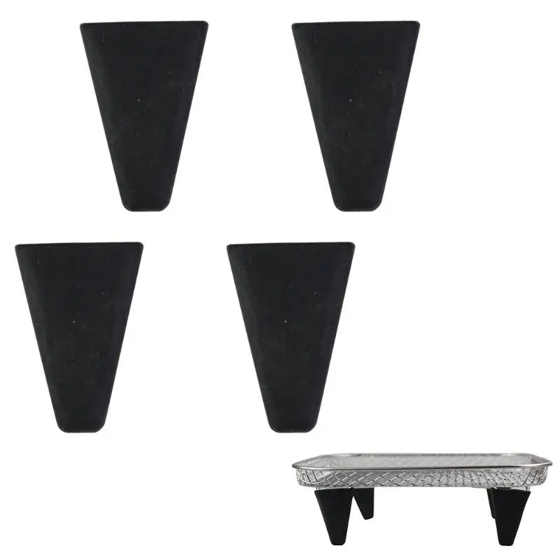 Silicone Air Fryer Rack Bumper Pads – 4/6/8 Pcs Buffer Feet Kitchen Rack Accessories Axl